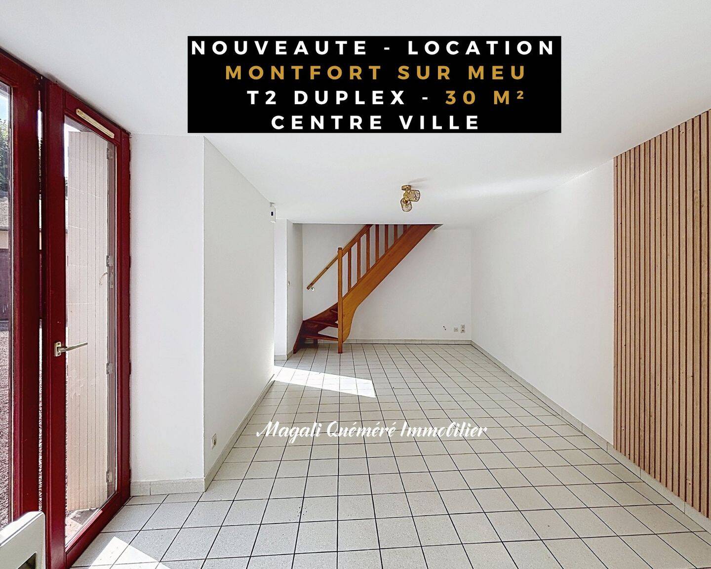 Appartement 2 pièces 30 m² · à Montfort-sur-Meu · 29,9 m² · 477 €