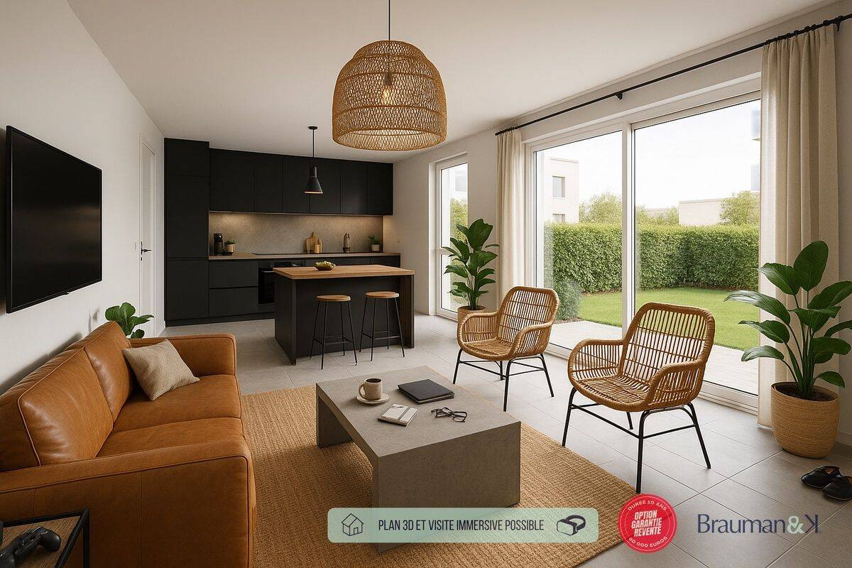 Appartement 4 pièces 98 m² · à Saint-Louis · 98 m² · 394 000 €