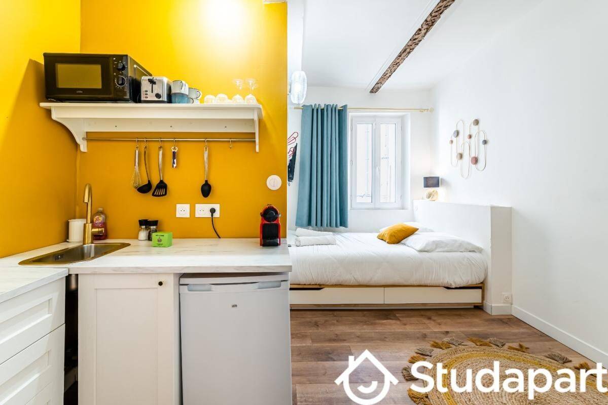 Appartement 1 pièce 18 m² · à Marseille 2ème Arrondissement · 18 m² · 740 €/mois