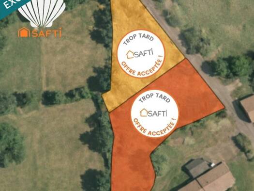 Terrain constructible à vendre 41 025 € 1 641 m² de terrain Vergezac 43320