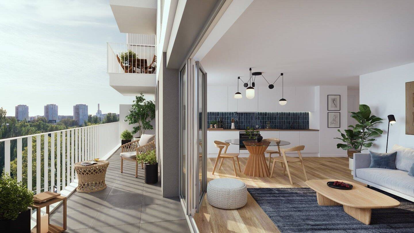 Appartement 4 pièces 84 m² · à Villeneuve-la-Garenne · 84,3 m² · 365 020 €