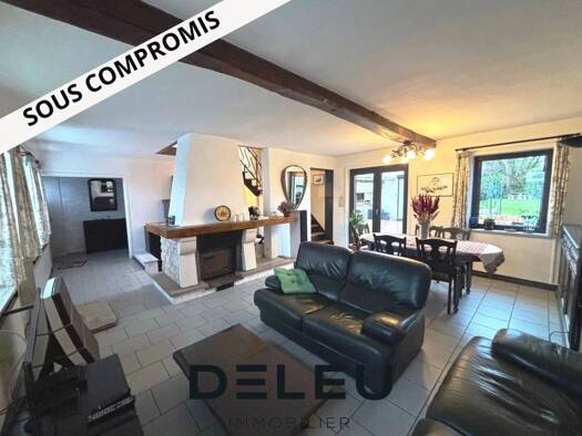 Maison à vendre 317 000 € 5 pièces 3 chambres 116,5 m² 750 m² de terrain Les Ecoles Halluin 59250