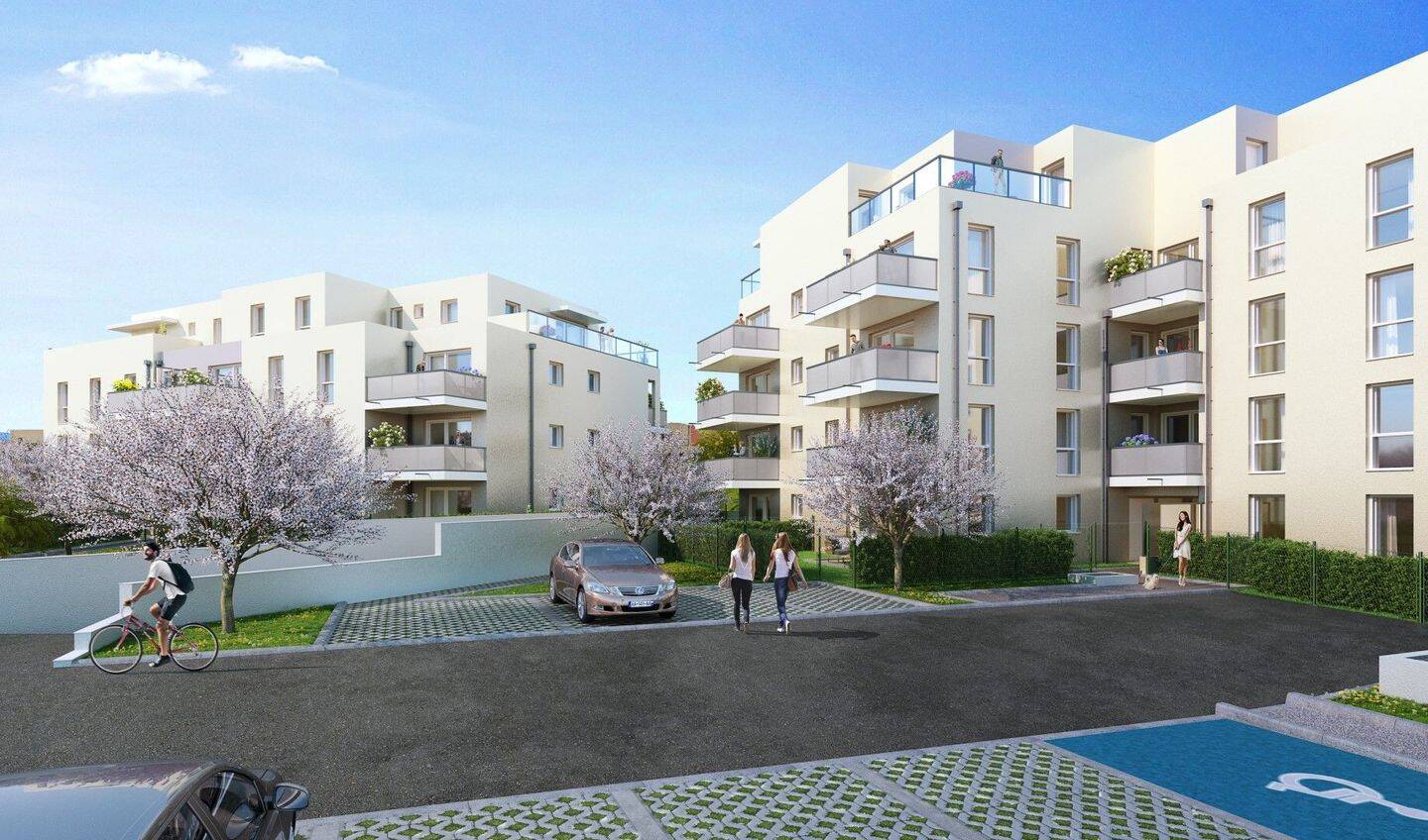 Appartement 3 pièces 59 m² · à Perrigny-lès-Dijon · 59 m² · 196 000 €