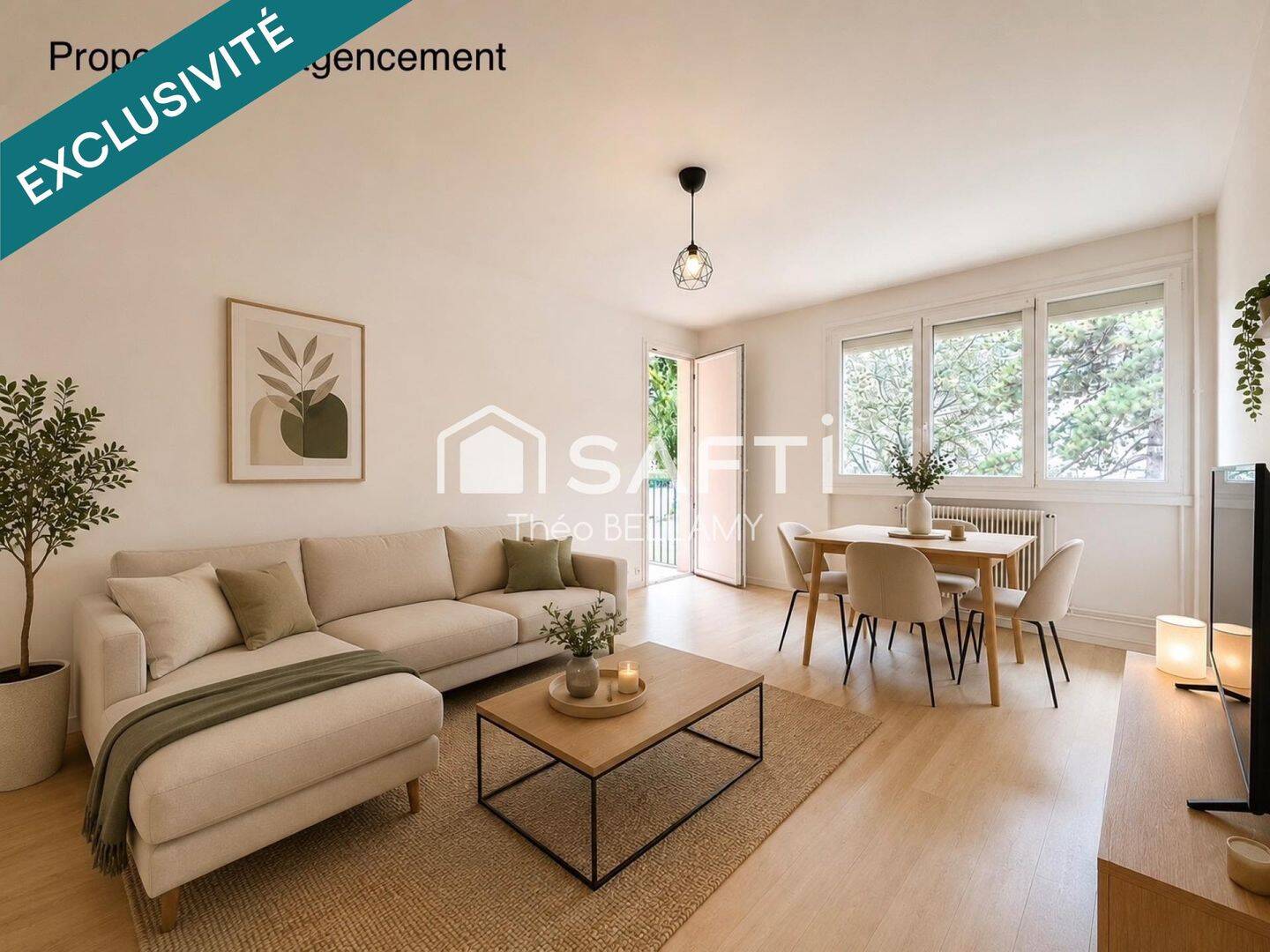 Appartement 3 pièces 63 m² · à Longvic · 63 m² · 132 000 €