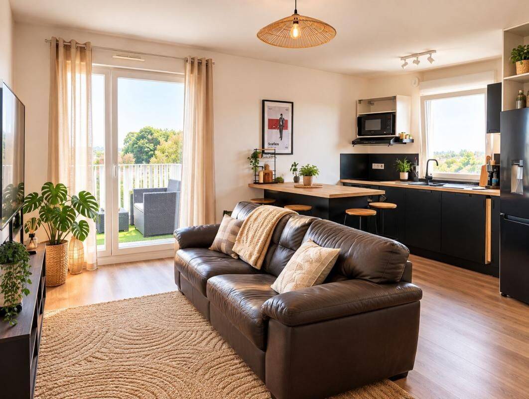 Appartement 2 pièces 49 m² · à Saint-Nazaire · 49,4 m² · 745 €/mois