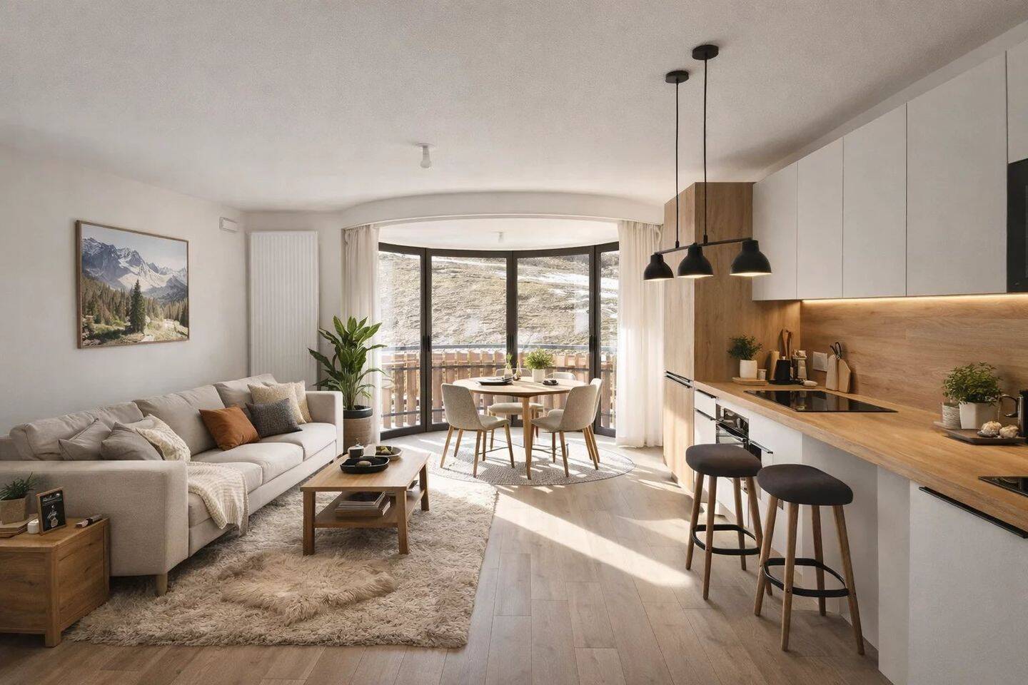 Appartement 3 pièces 68 m² · à Abondance · 67,5 m² · 396 300 €