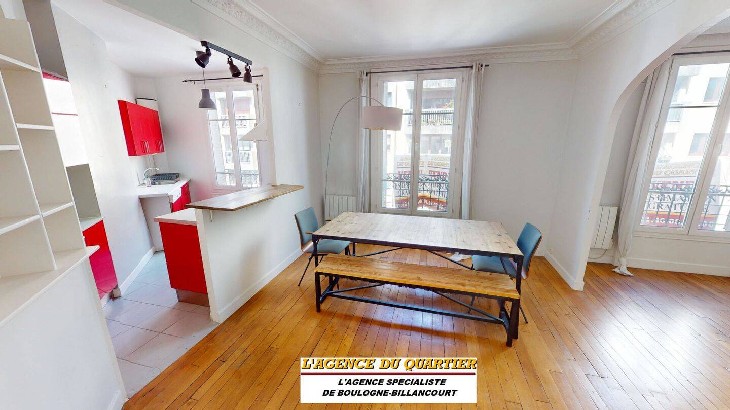 Appartement 2 pièces 57 m² · à Boulogne-Billancourt · 57 m² · 399 000 €