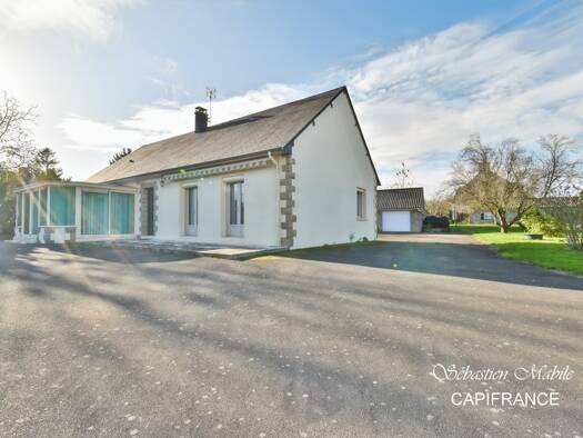 Maison de plain-pied à vendre 265 000 € 4 pièces 2 chambres 105 m² 2 313 m² de terrain Roz-sur-Couesnon 35610