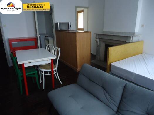 Appartement à louer 420 € 1 pièce 28 m² 1er étage Coeur de Ville Saint-Gaudens 31800