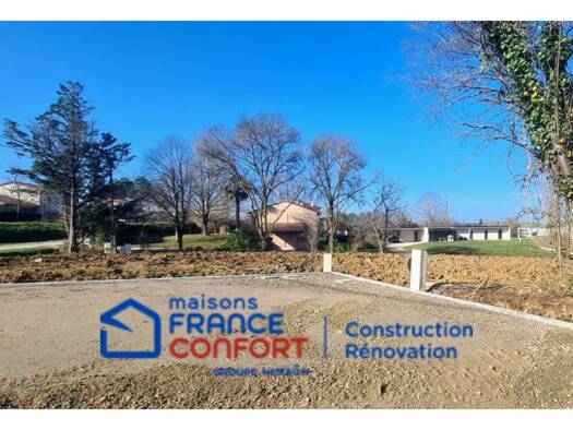 Terrain constructible viabilisé à vendre 120 000 € 600 m² de terrain Labastide-Beauvoir 31450