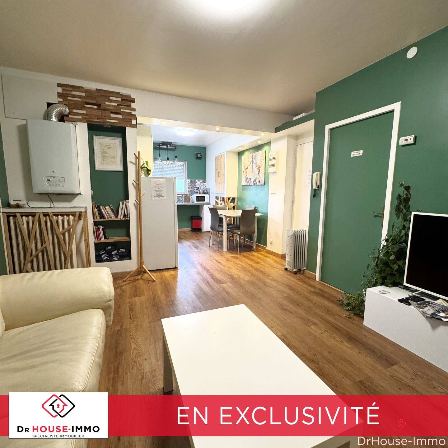 Appartement 4 pièces 62 m² · à Dijon · 61,9 m² · 148 000 €