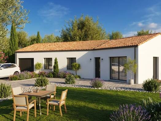 Terrain avec maison neuve à vendre 188 155 € 4 pièces 3 chambres 92 m² 750 m² de terrain Plichancourt 51300