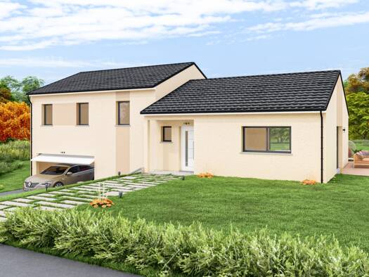 Terrain avec maison neuve à vendre 307 000 € 6 pièces 4 chambres 126,5 m² Landremont 54380