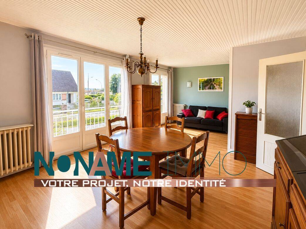 Appartement 4 pièces 72 m² · à Saint-Étienne-du-Rouvray · 71,6 m² · 102 000 €