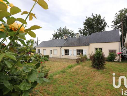 Maison de plain-pied à vendre 137 000 € 5 pièces 2 chambres 81 m² 1 348 m² de terrain Colombières 14710