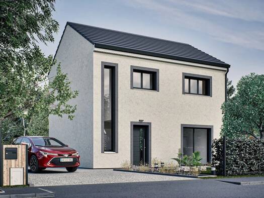 Terrain avec maison neuve à vendre 221 380 € 4 pièces 3 chambres 83,7 m² 700 m² de terrain Croth 27530