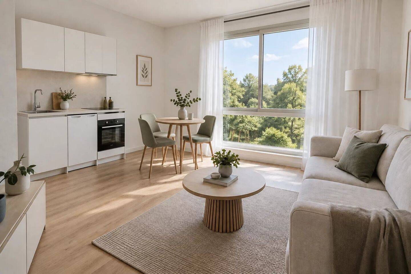 Appartement 1 pièce 31 m² · à Rennes · 30,8 m² · 181 040 €