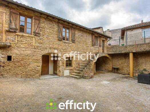 Appartement à vendre 265 000 € 4 pièces 2 chambres 65 m² Étage 1/2 Cogny 69640