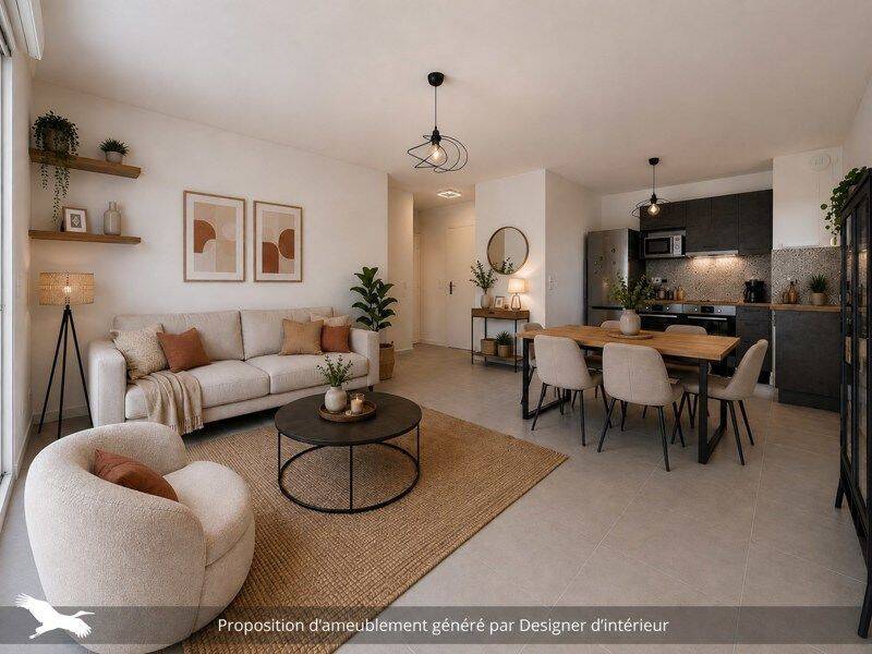 Appartement 3 pièces 62 m² · à Pinsaguel · 62 m² · 213 000 €