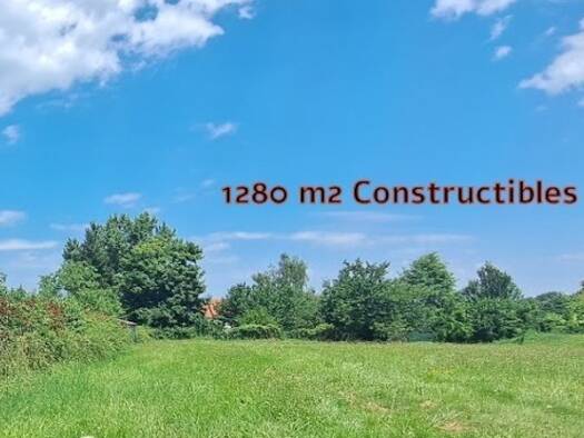 Terrain constructible à vendre 37 000 € 1 280 m² de terrain Saint-Lézer 65500