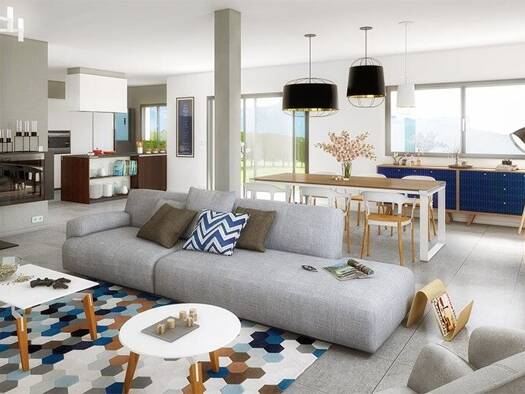 Terrain avec maison neuve à vendre 577 000 € 5 pièces 4 chambres 118 m² 850 m² de terrain Saint-Alban-de-Montbel 73610