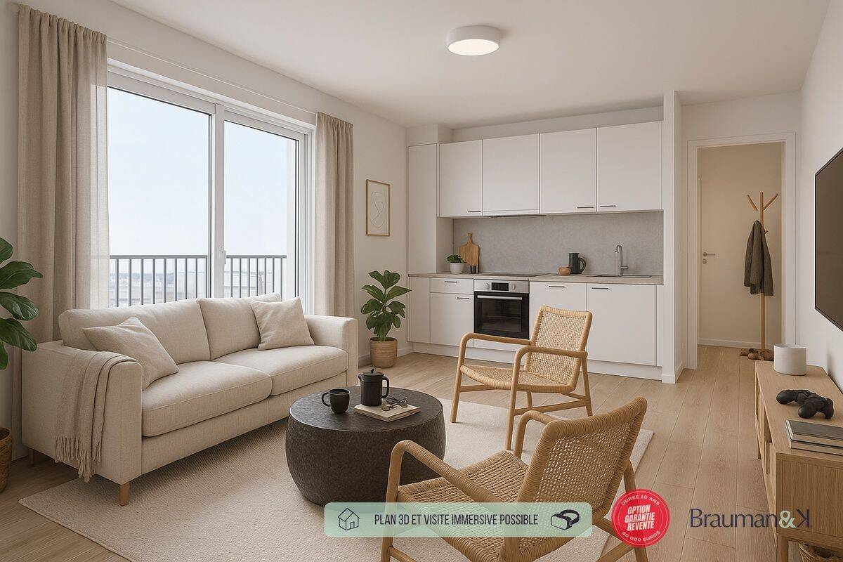 Appartement 2 pièces 46 m² · à Montville · 46 m² · 167 500 €