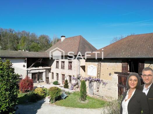 Demeure à vendre 669 000 € 6 pièces 5 chambres 218 m² 33 973 m² de terrain Maubec 38300