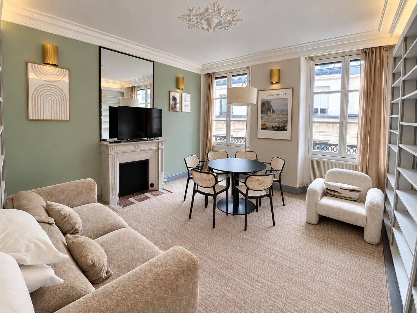 3 pièces 90 m² · à Paris 7ème Arrondissement · 90,2 m² · 4 100 €/mois