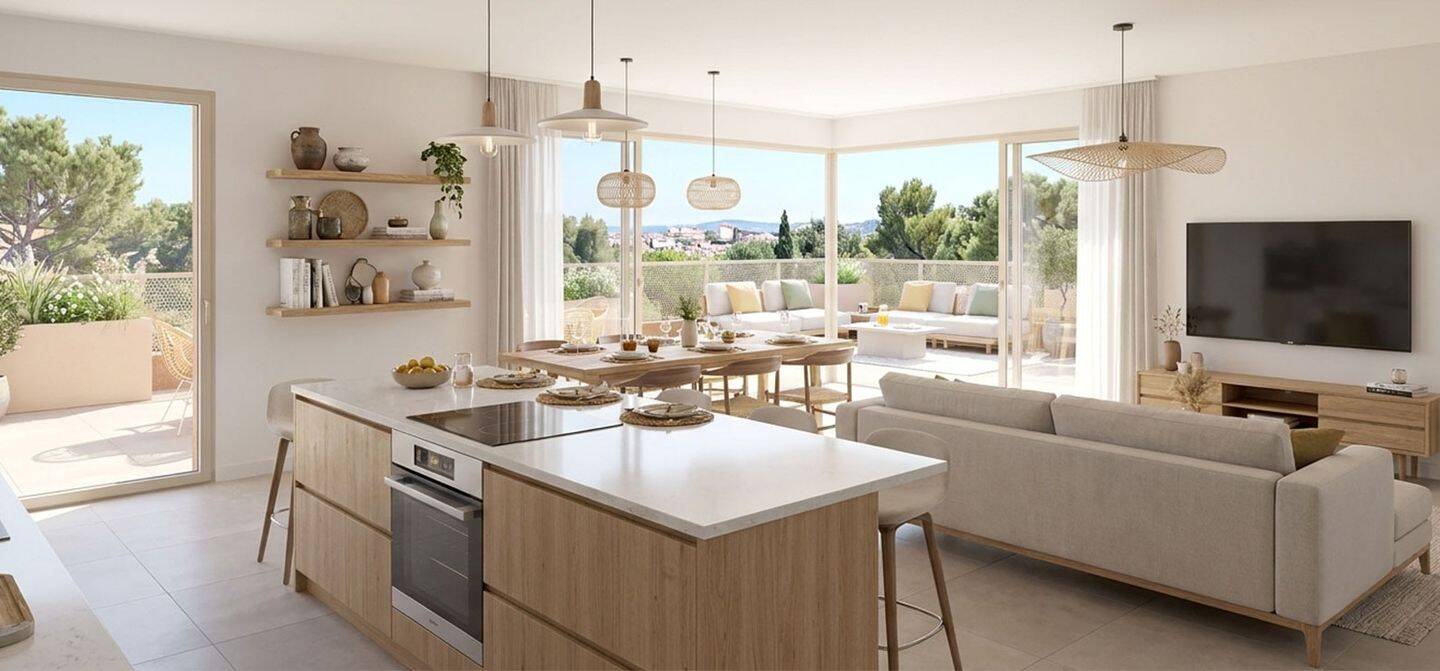 Appartement 2 pièces 48 m² · à Jacou · 47,8 m² · 223 500 €