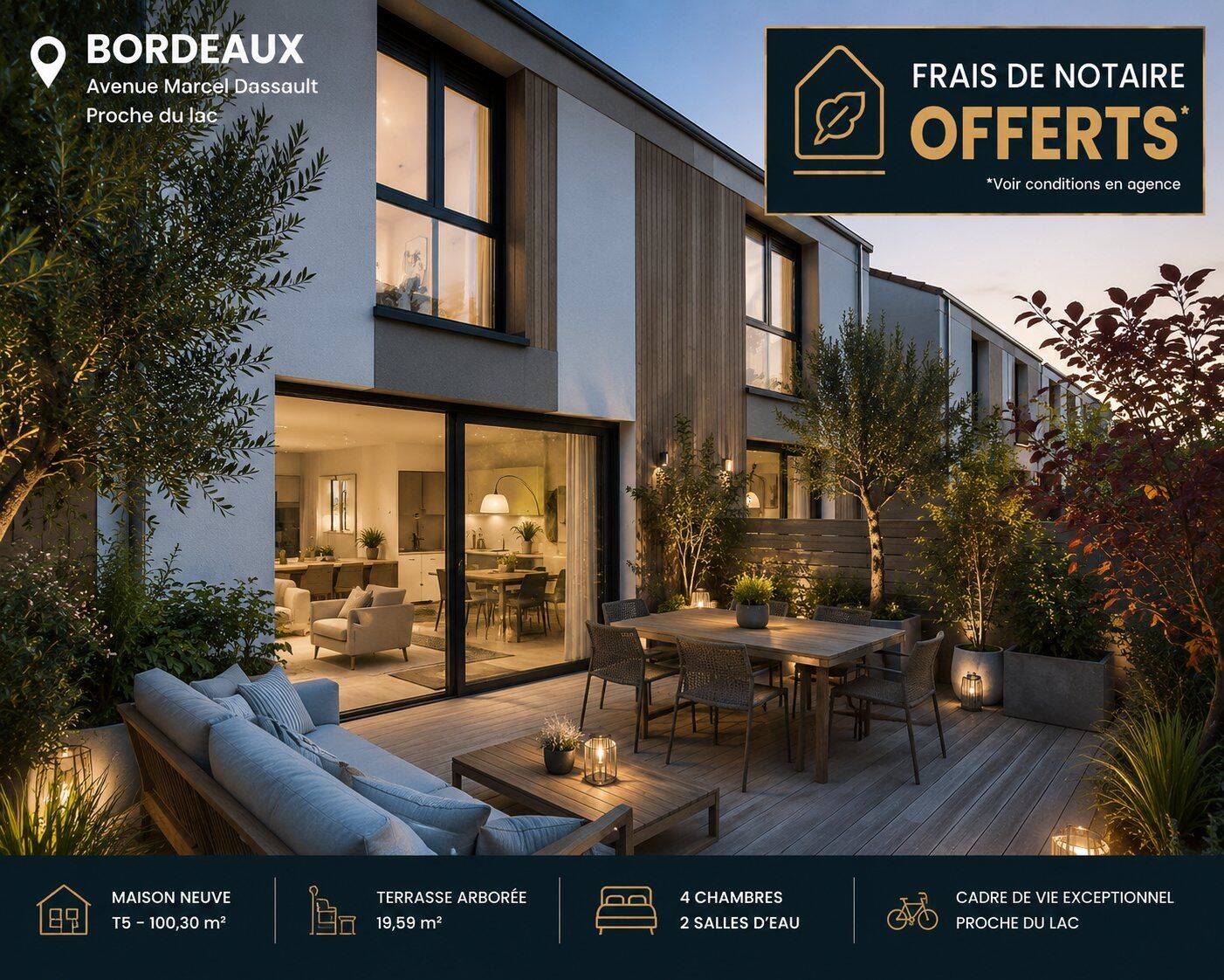 Maison 5 pièces 110 m² · à Bordeaux · 110 m² · 360 000 €