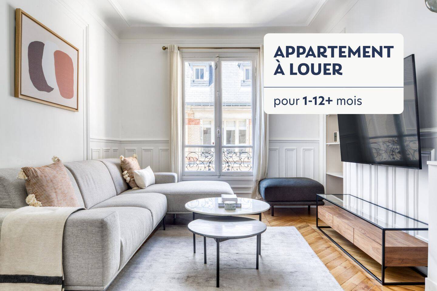 Appartement 3 pièces 65 m² · à Paris 16ème Arrondissement · 65 m² · 4 070 €