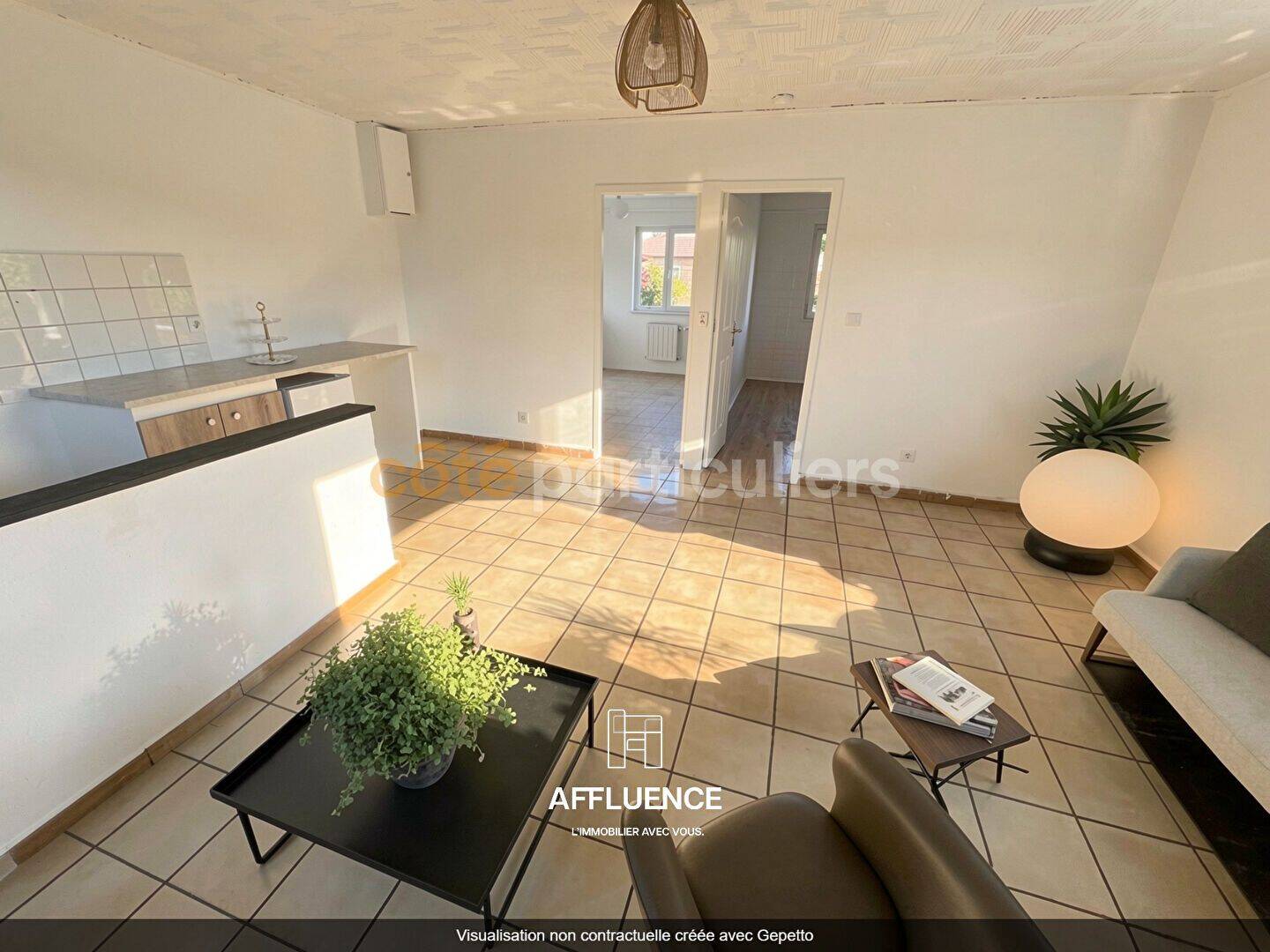 Appartement 3 pièces 48 m² · à Fourchambault · 48 m² · 495 €/mois