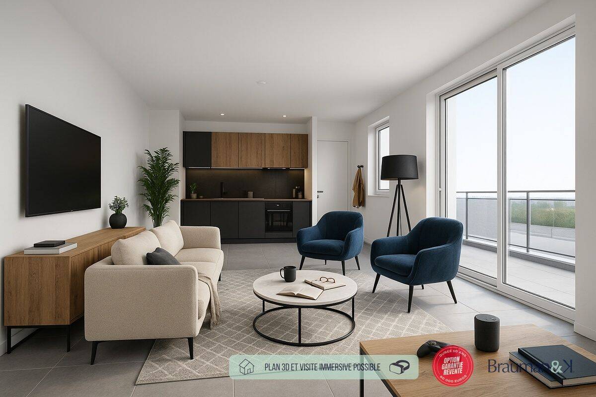 Appartement 3 pièces 59 m² · à Crozon · 59 m² · 247 500 €