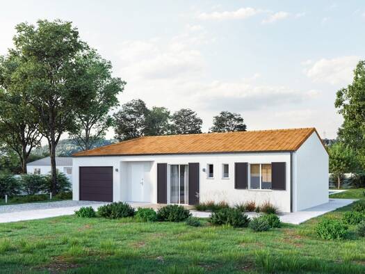 Terrain avec maison neuve à vendre 293 162 € 4 pièces 3 chambres 98 m² 1 184 m² de terrain Saint-Agnant 17620