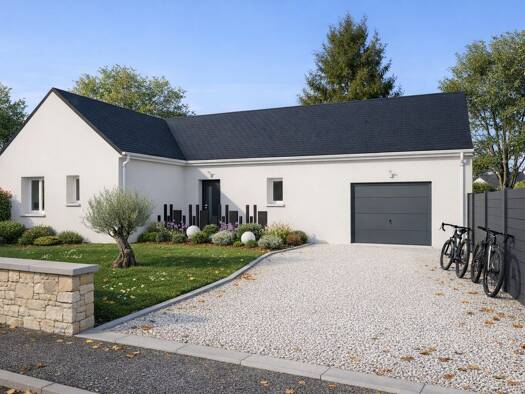 Terrain avec maison neuve à vendre 177 157 € 3 pièces 2 chambres 80 m² 854 m² de terrain Mirebeau 86110