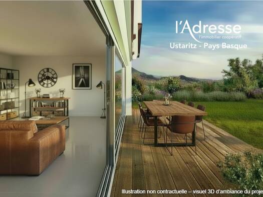 Maison à vendre - Première occupation 528 000 € 5 pièces 4 chambres 120 m² 400 m² de terrain Espelette 64250