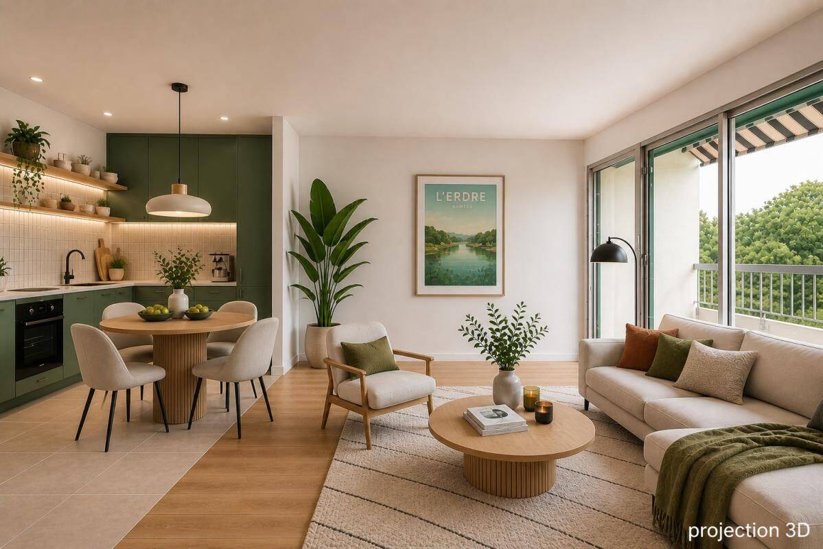 Appartement 4 pièces 100 m² · à Nantes · 100 m² · 399 000 €