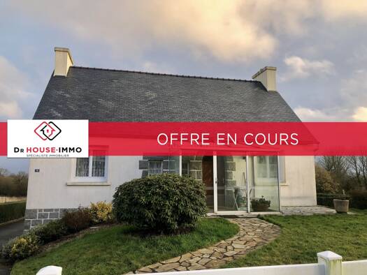 Maison à vendre 145 125 € 4 pièces 3 chambres 69 m² 1 008 m² de terrain Scrignac 29640