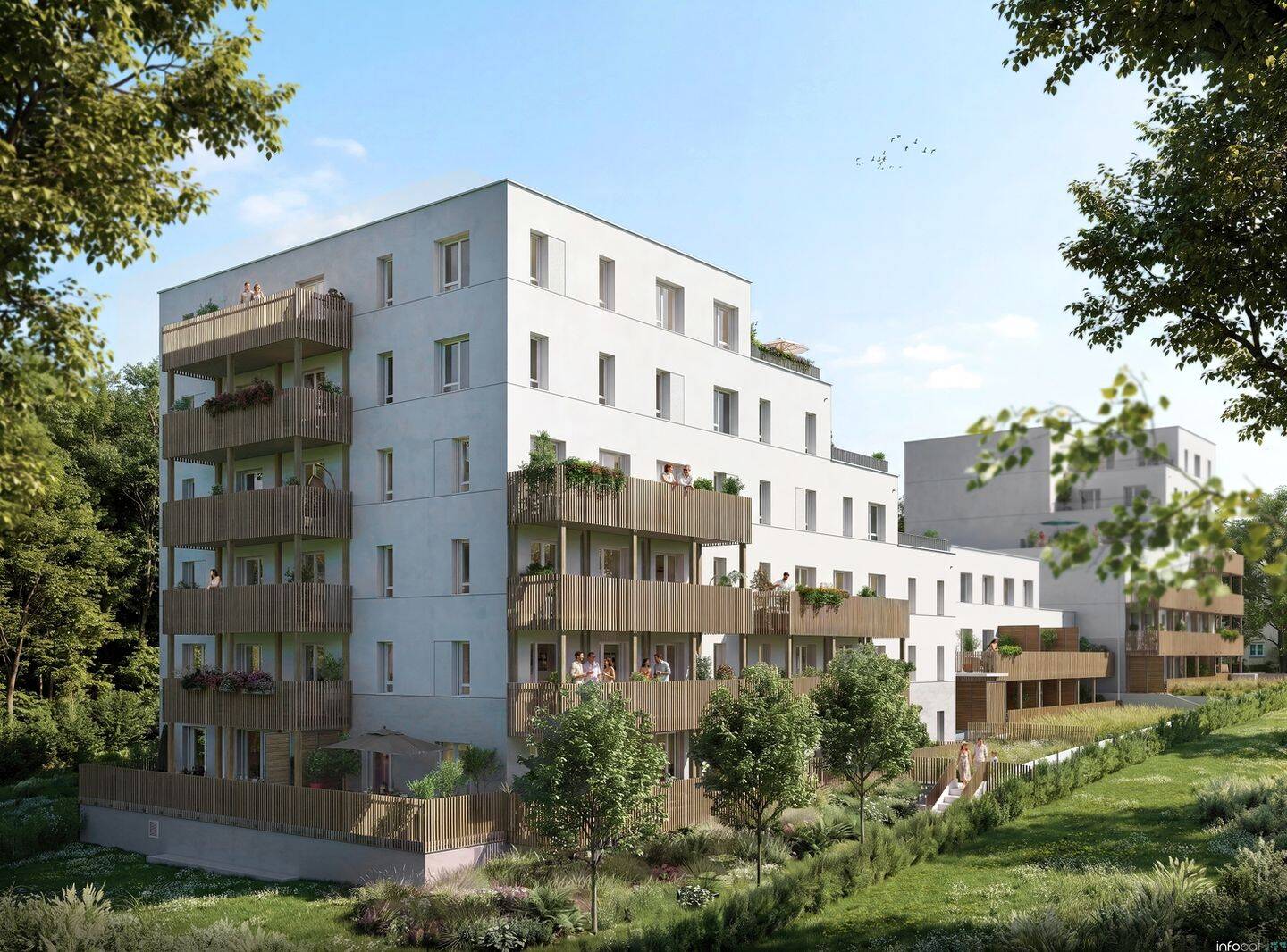 Appartement 2 pièces 43 m² · à Nantes · 43,3 m² · 188 141 €
