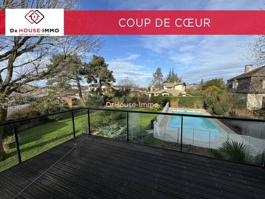 Maison à vendre 469 000 € 6 pièces 4 chambres 190 m² 1 213 m² de terrain La Gare Libourne 33500