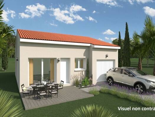 Terrain avec maison neuve à vendre 201 400 € 3 pièces 2 chambres 70 m² 248 m² de terrain Est Coursan 11110