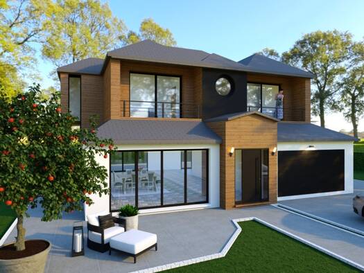 Terrain avec maison neuve à vendre 475 000 € 2 chambres 197,8 m² 878 m² de terrain Bézu-la-Forêt 27480