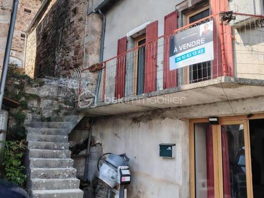 Maison à vendre 80 000 € 3 pièces 1 chambre 60 m² 1 841 m² de terrain Montjaux 12490
