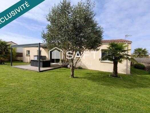 Maison de plain-pied à vendre 350 000 € 6 pièces 4 chambres 140 m² 702 m² de terrain Geneston 44140