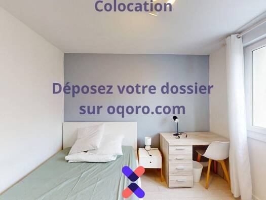 Appartement à louer 400 € 5 pièces 4 chambres 96,9 m² 4ème étage Bellevue Brest 29200