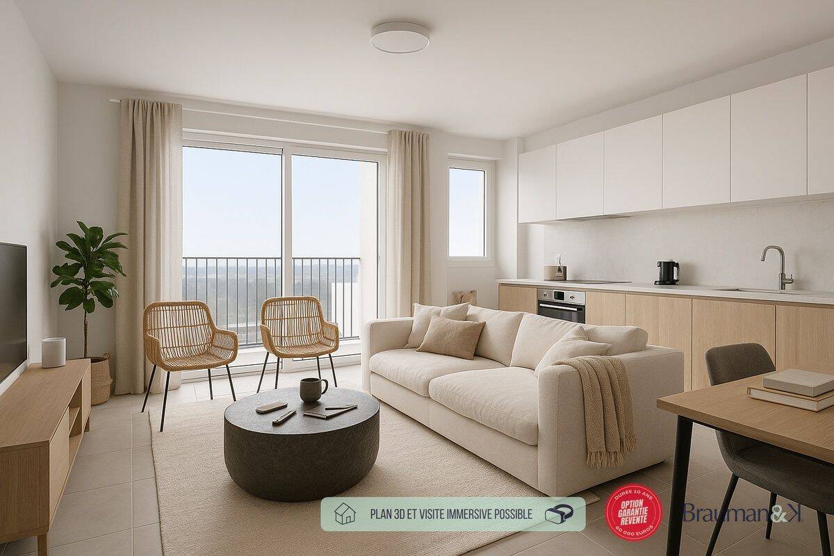 Appartement 3 pièces 63 m² · à Le Blanc-Mesnil · 63 m² · 273 421 €
