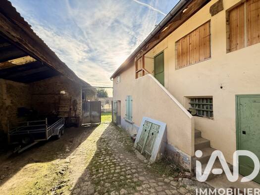 Maison de ville à vendre 102 000 € 3 pièces 2 chambres 70 m² 791 m² de terrain Gerbrois-Saint Martin-Le Buisson-Vincelles Château-Thierry 02400