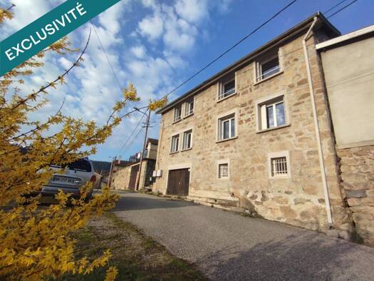 Maison à vendre 167 000 € 4 pièces 3 chambres 106 m² 745 m² de terrain Saint-Martin-de-Valamas 07310