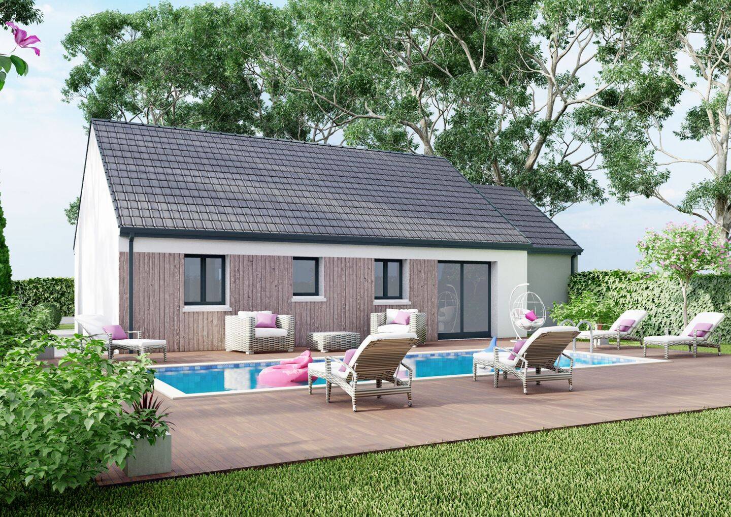 Maison 4 pièces 82 m² · à Puiseaux · 82 m² · 177 035 €