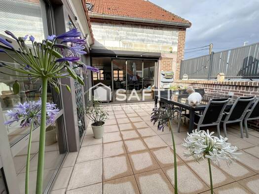 Maison de ville à vendre 249 900 € 6 pièces 4 chambres 150 m² 163 m² de terrain La Vallée Péronne 80200